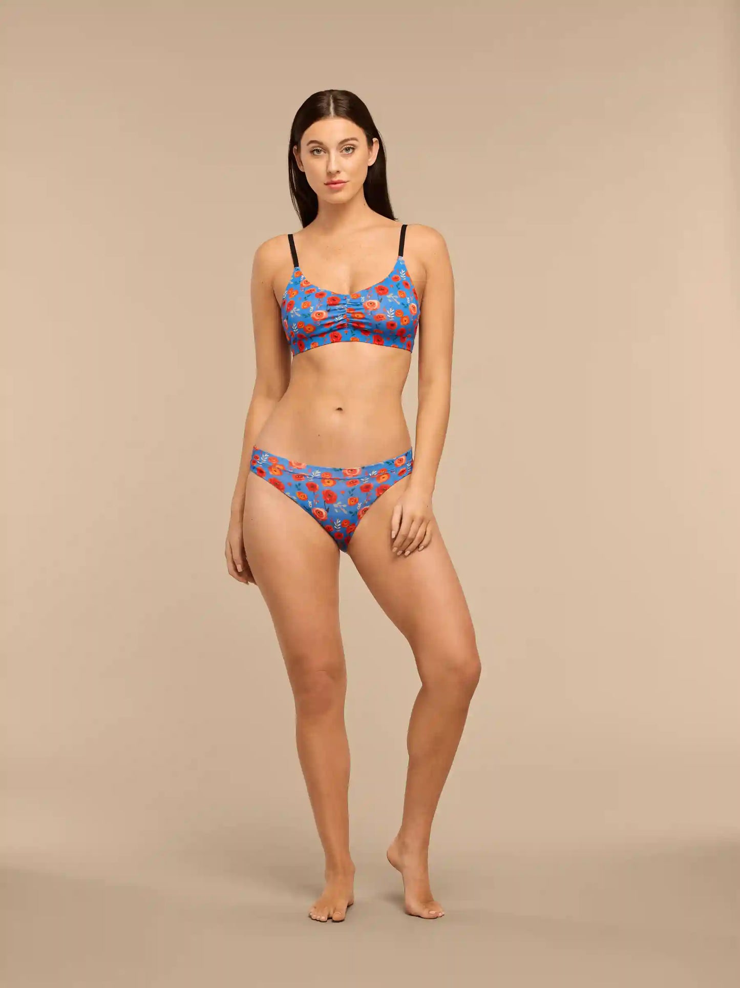 UltraModal™ FeelFree Ruched Bralette | Painted Petals
