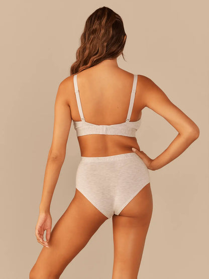 Curvy UltraModal™ FeelFree Ruched Bralette | Plum