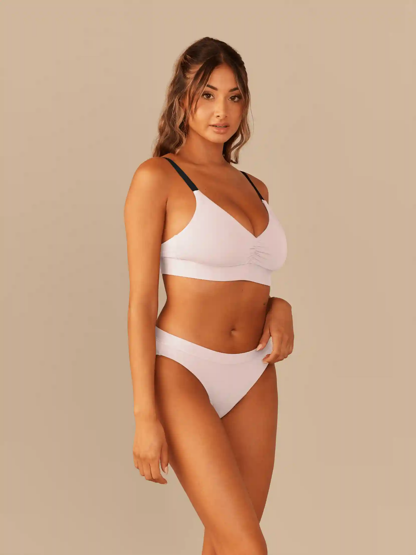 Curvy UltraModal™ FeelFree Ruched Bralette | Pretty Fly