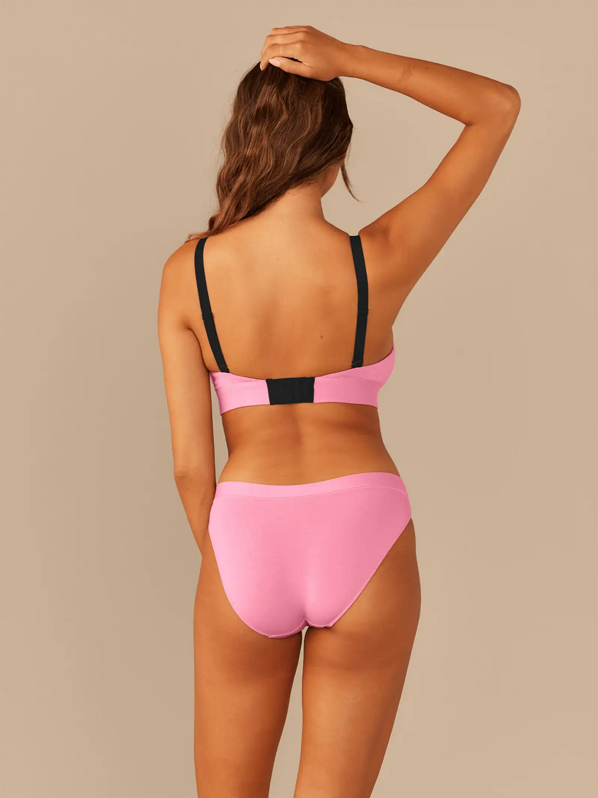 Curvy UltraModal™ FeelFree Ruched Bralette | Pop Pink
