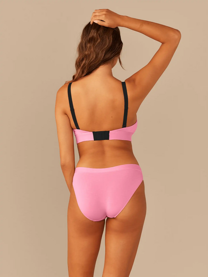 Curvy UltraModal™ FeelFree Ruched Bralette | Pop Pink