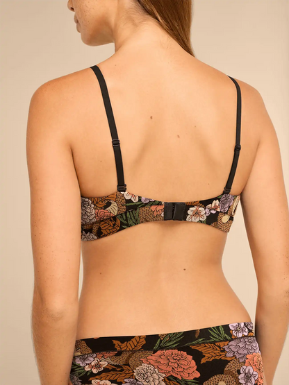 UltraModal™ FeelFree Ruched Bralette with Cups | Garden Snake