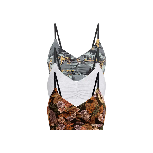 UltraModal™ FeelFree Ruched Bralette 3-Pack | Untamed Pack