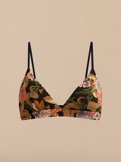 UltraModal™ FeelFree Triangle Bralette | Garden Snake