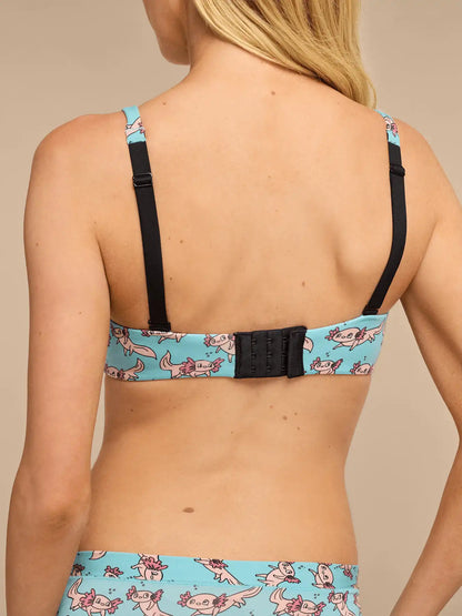 UltraModal™ FeelFree Longline Bralette | Axolotl Splash