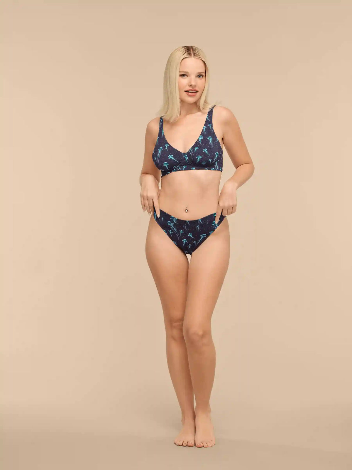 UltraModal™ FeelFree Longline Bralette | Starry Jellies