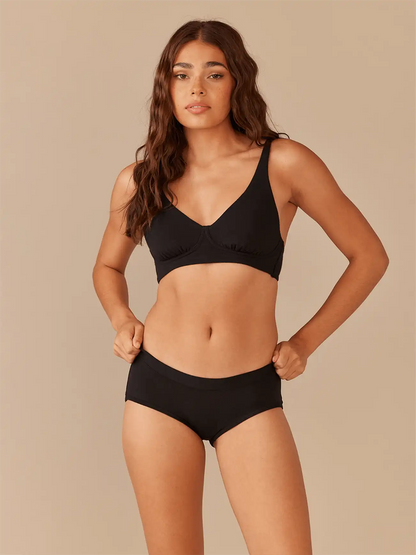 UltraModal™ FeelFree Longline Bralette 3-Pack | Black