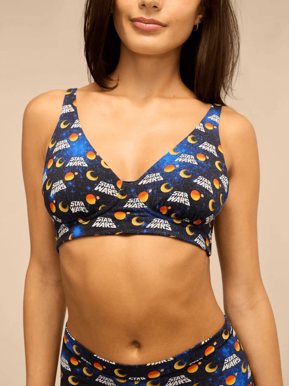 UltraModal™ FeelFree Longline Bralette | Galaxy Far Far Away