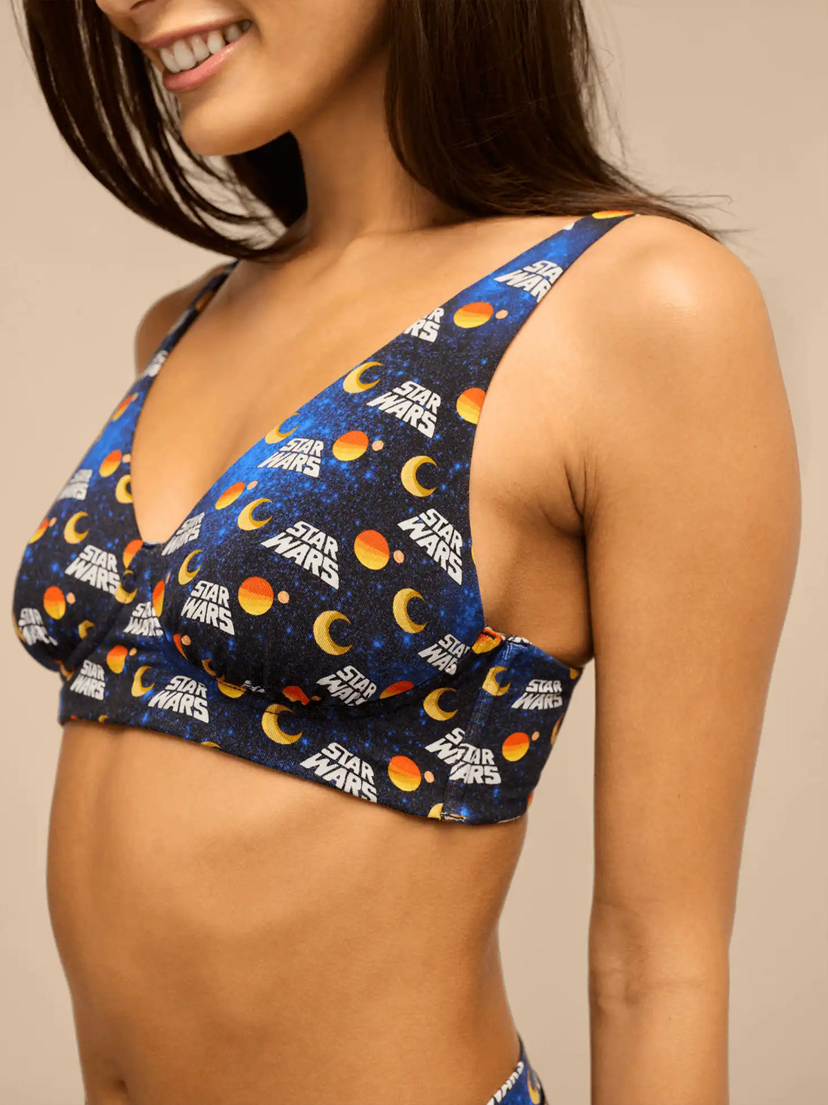 UltraModal™ FeelFree Longline Bralette | Galaxy Far Far Away