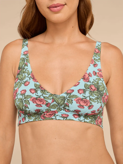 UltraModal™ FeelFree Longline Bralette | Peonies