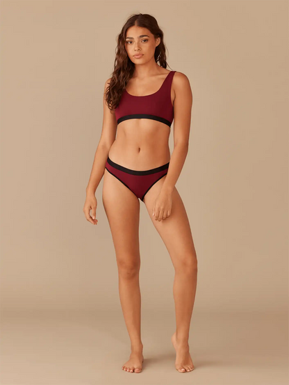 UltraModal™ Core Scoop Bralette | Cabernet