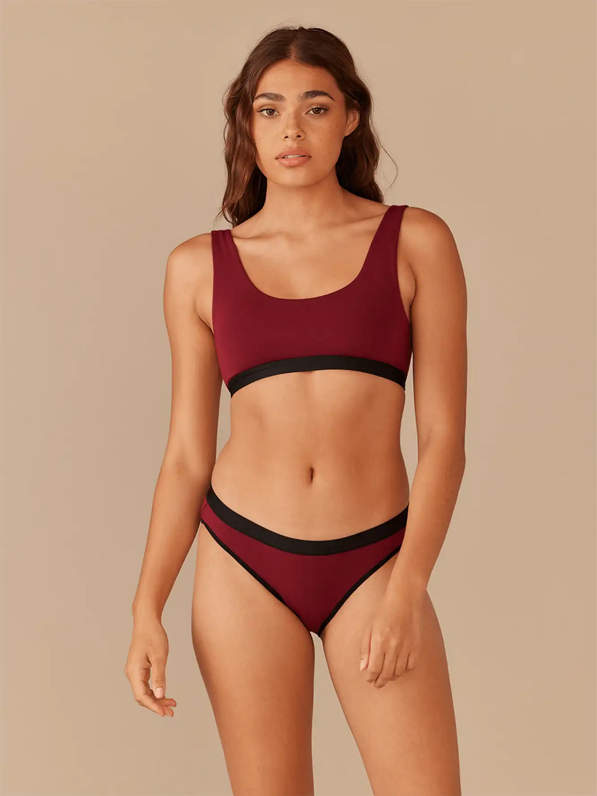 UltraModal™ Core Scoop Bralette | Cabernet