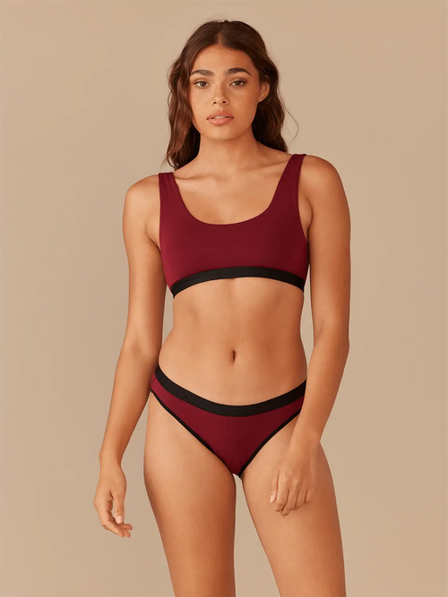 UltraModal™ Core Scoop Bralette | Cabernet