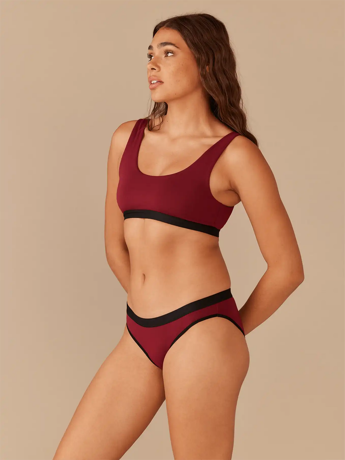 UltraModal™ Core Scoop Bralette | Cabernet
