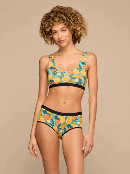 UltraModal™ Core Scoop Bralette | Sicilian Oranges