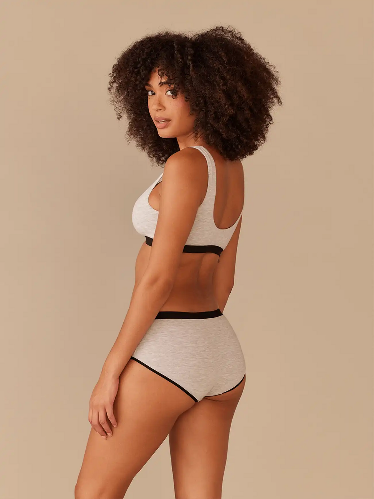 UltraModal™ Core Scoop Bralette | Heather Grey