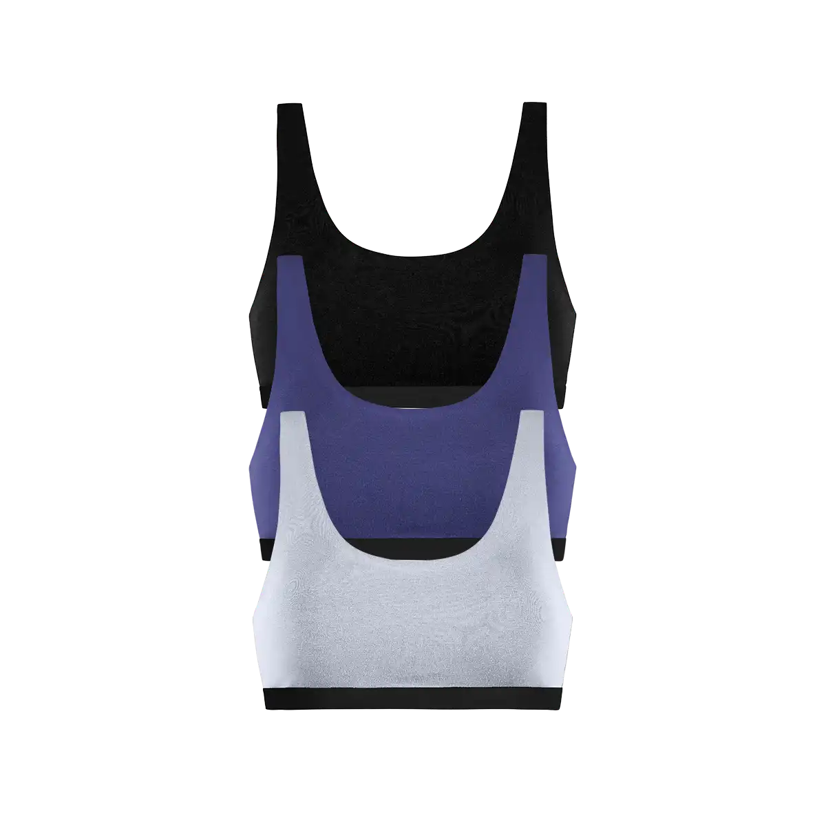 UltraModal™ Core Scoop Bralette 3-Pack | Classic Navy Pack