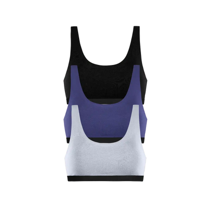 UltraModal™ Core Scoop Bralette 3-Pack | Classic Navy Pack