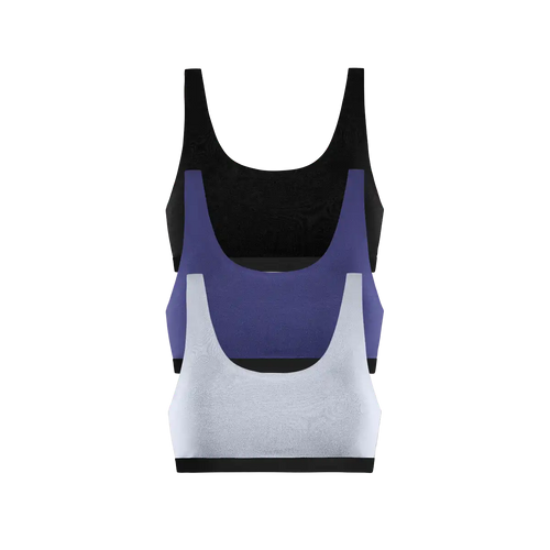 UltraModal™ Core Scoop Bralette 3-Pack | Classic Navy Pack