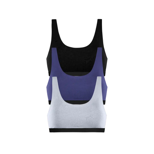 UltraModal™ Core Scoop Bralette 3-Pack | Classic Navy Pack