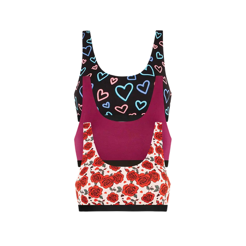 UltraModal™ Core Scoop Bralette 3-Pack | Electric Love Pack