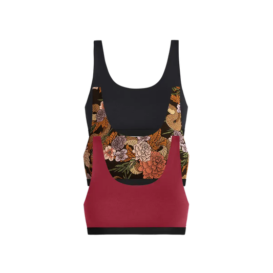 UltraModal™ Core Scoop Bralette 3-Pack | Garden Snake Pack