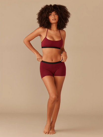 UltraModal™ Core T-Back Bralette | Cabernet