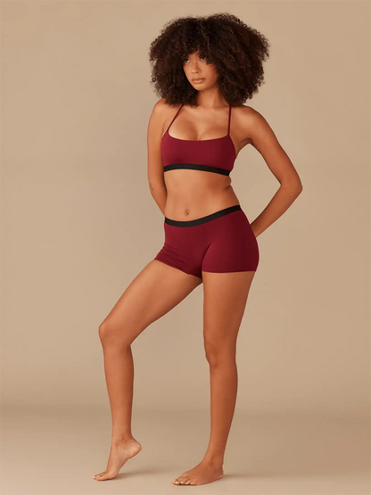 UltraModal™ Core T-Back Bralette | Cabernet