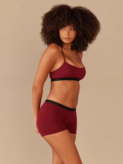 UltraModal™ Core T-Back Bralette | Cabernet