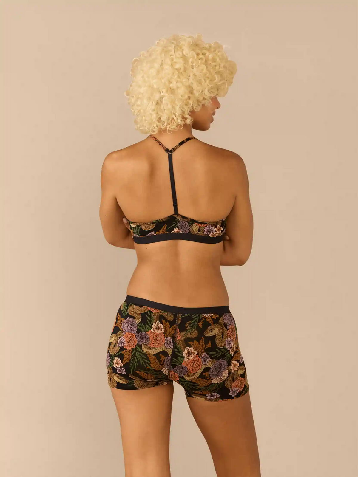 UltraModal™ Core T-Back Bralette | Garden Snake