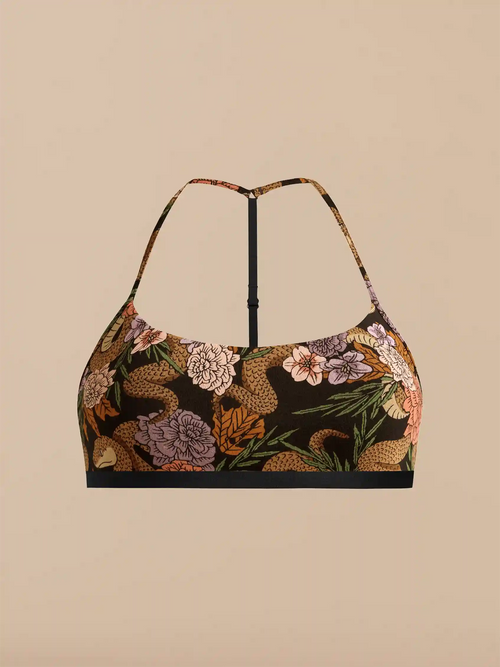 UltraModal™ Core T-Back Bralette | Garden Snake