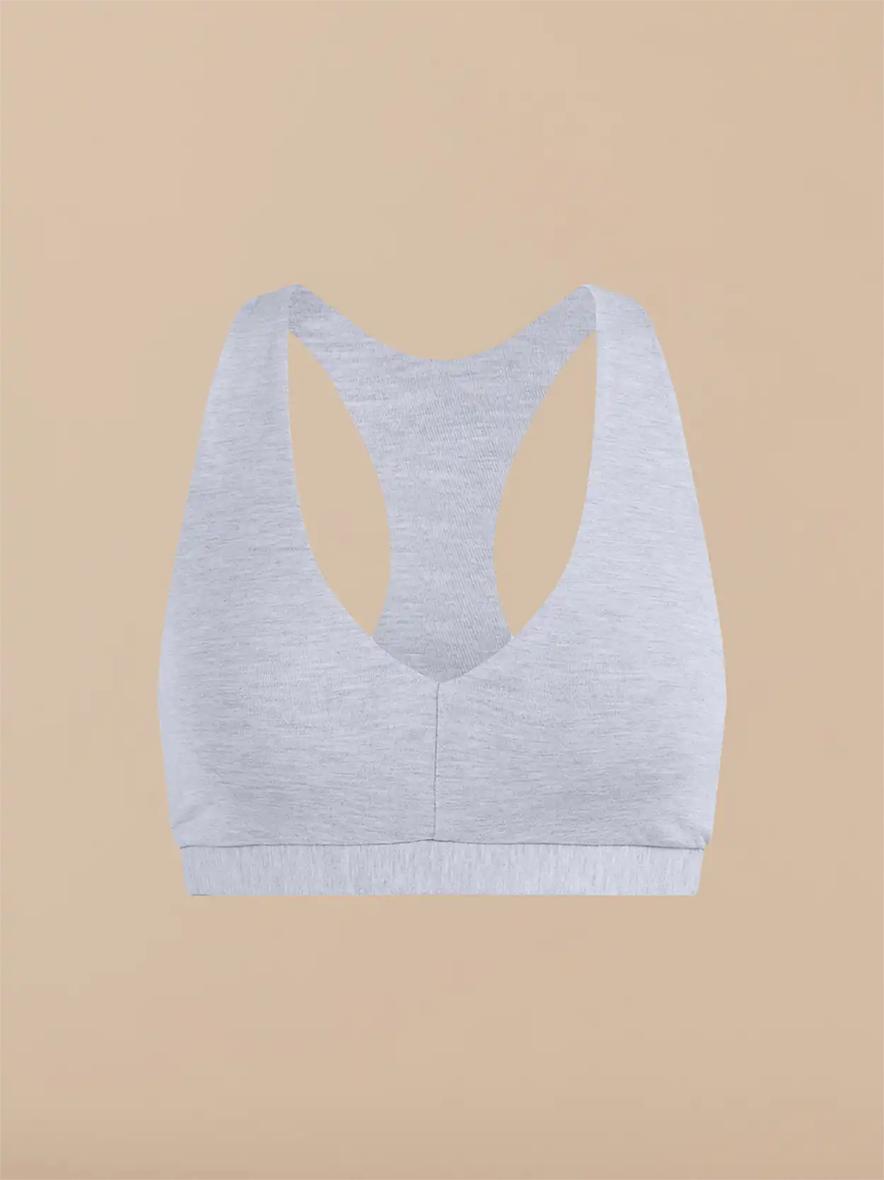UltraModal™ FeelFree Racerback Bralette | Heather Grey