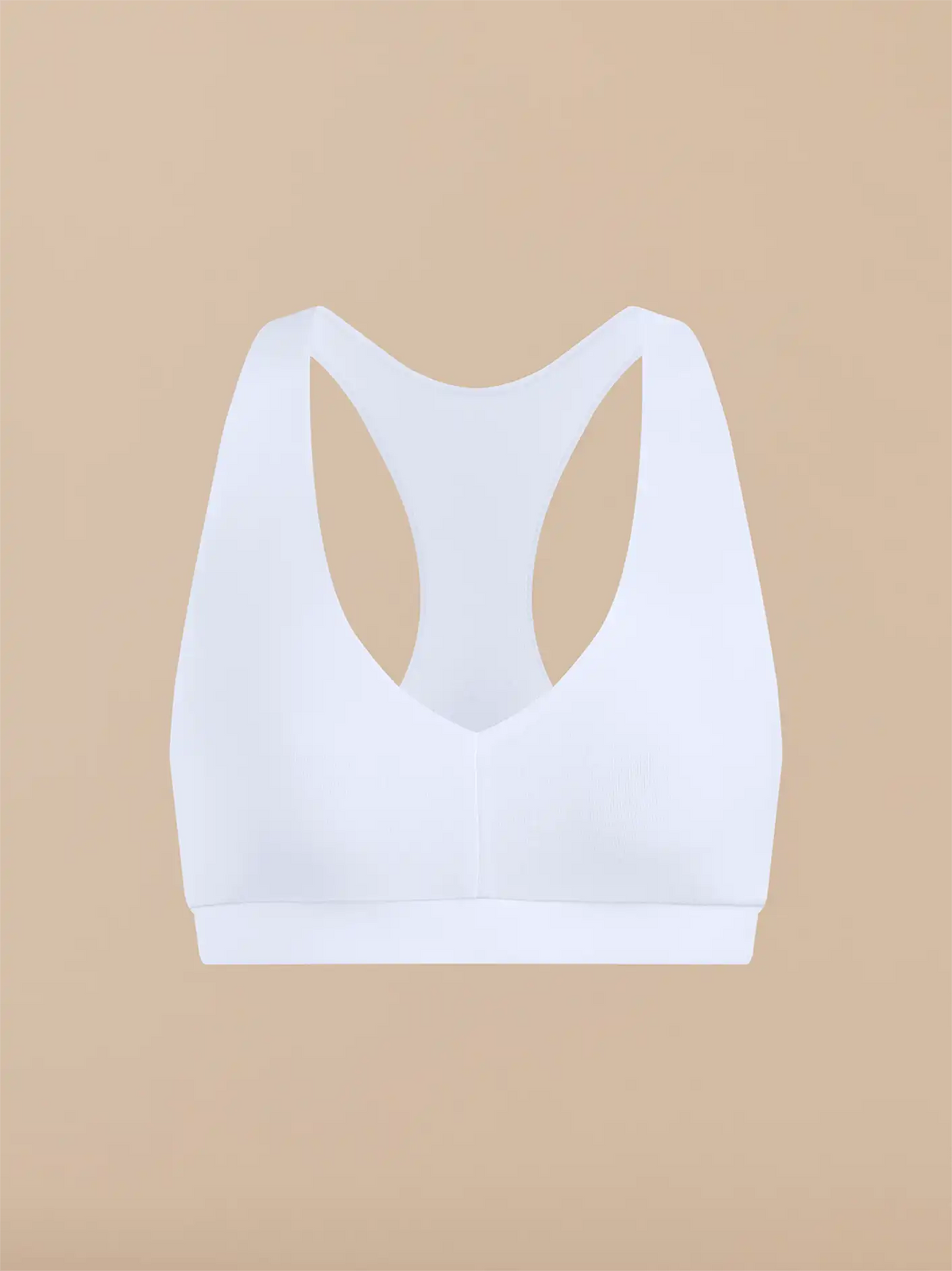 UltraModal™ FeelFree Racerback Bralette | White