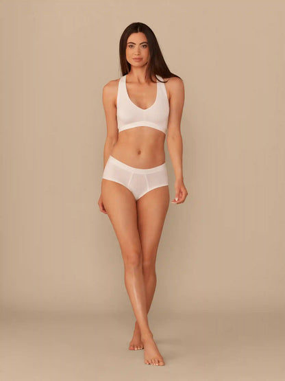 UltraModal™ FeelFree Racerback Bralette | White