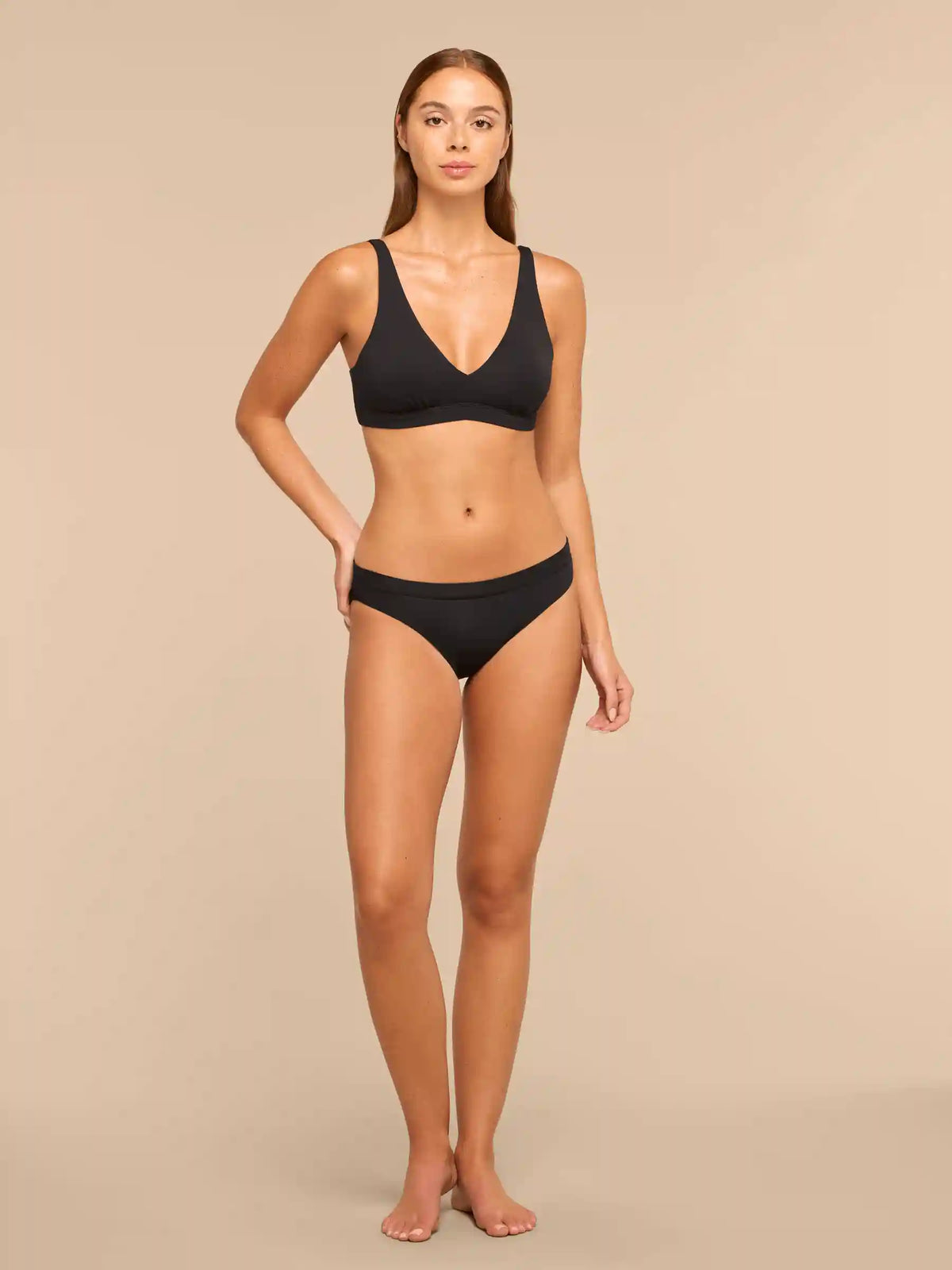 UltraModal™ FeelFree Plunge Bralette with Cups 2-Pack | Black Pack