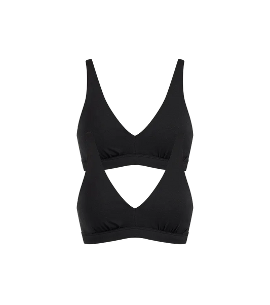 UltraModal™ FeelFree Plunge Bralette with Cups 2-Pack | Black Pack