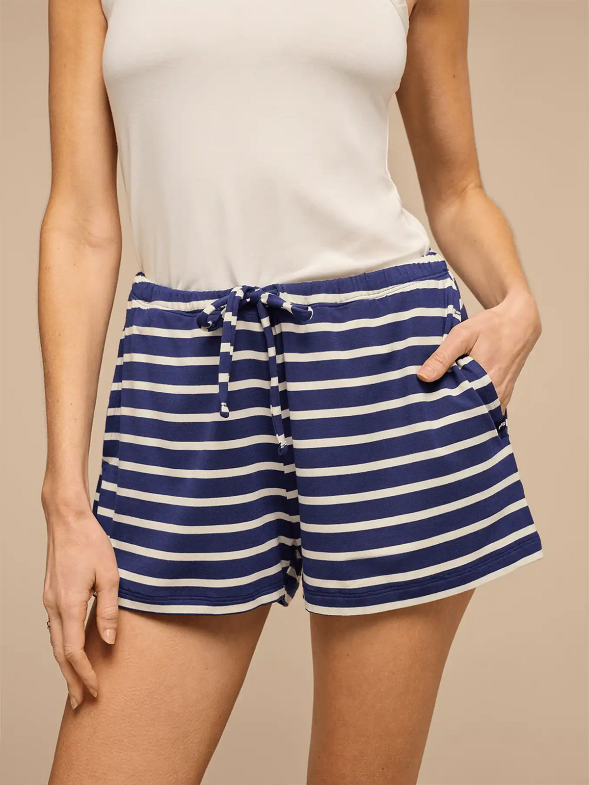 UltraModal™ Lounge Short - Women's | Navy Stripes