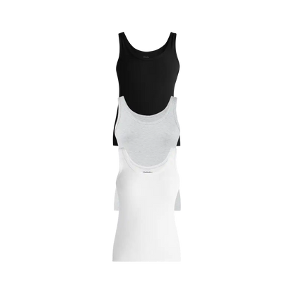 UltraModal™ Tank 3-Pack | Black Heather Grey White Pack