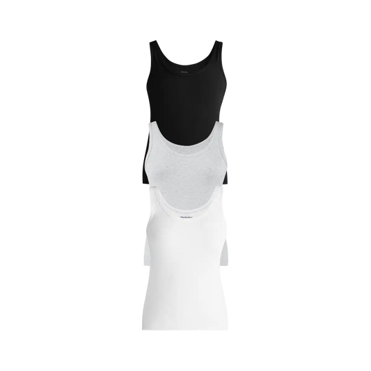 UltraModal™ Tank 3-Pack | Black Heather Grey White Pack
