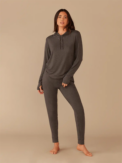 UltraModal™ Pullover Lounge Hoodie - Women's | Heather Charcoal