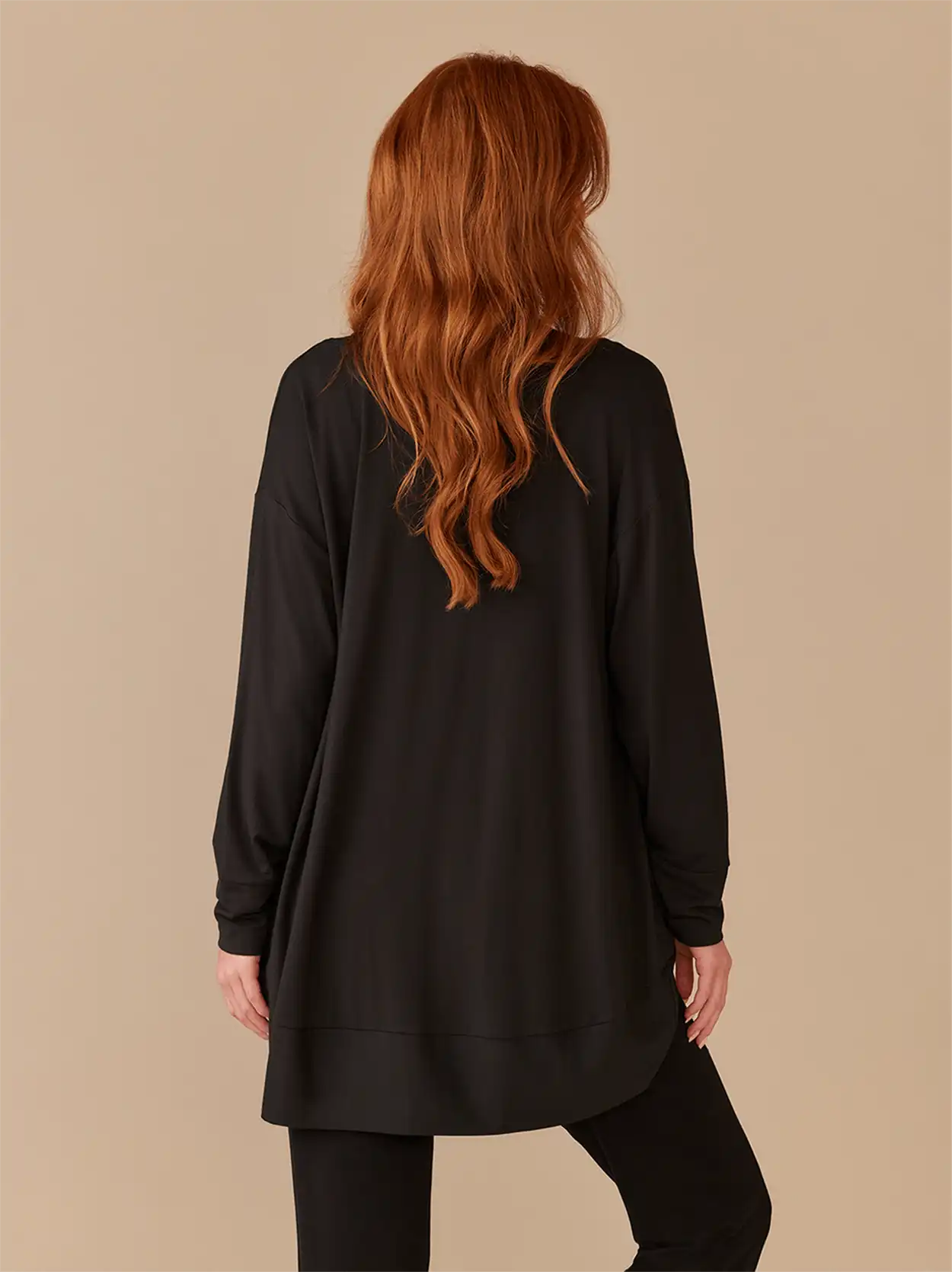 UltraModal™ Cocoon Cardigan | Black