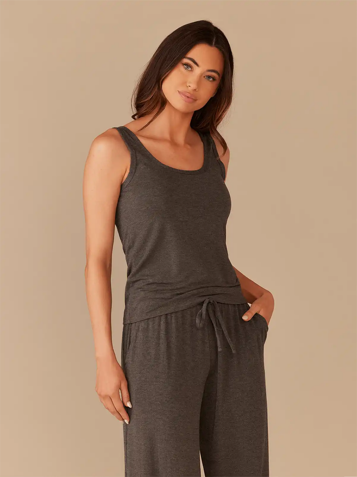 UltraModal™ Wide Leg Lounge Pant | Heather Grey