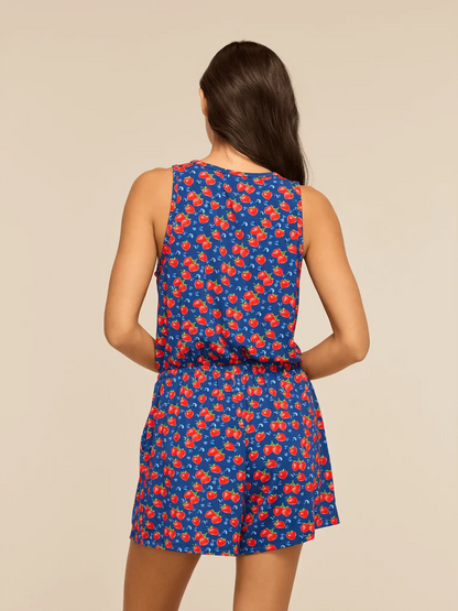 UltraModal™ Scoopneck Romper | Summer Berries