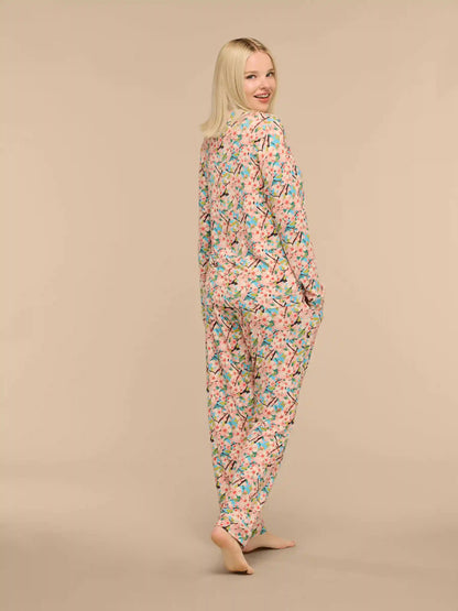 UltraModal™ Long Sleeve PJ Set - Women's | Cherry Blossom