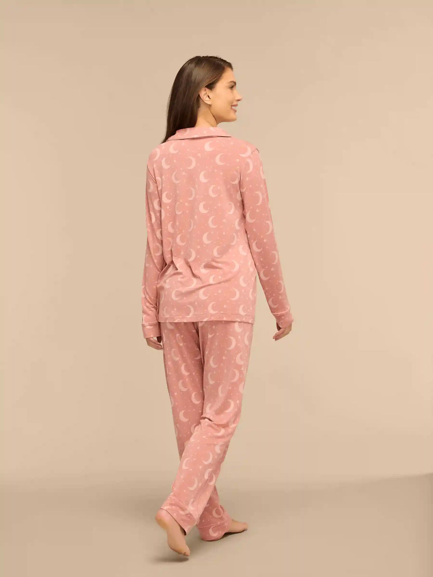 UltraModal™ Long Sleeve PJ Set - Women's | Goodnight Moon