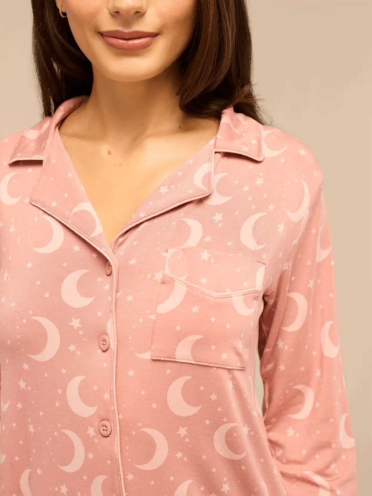 UltraModal™ Long Sleeve PJ Set - Women's | Goodnight Moon