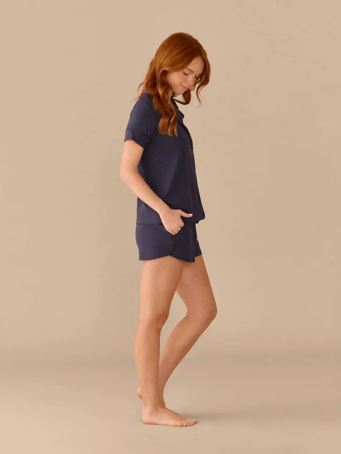 UltraModal™ Short Sleeve PJ Set - Women's | Navy