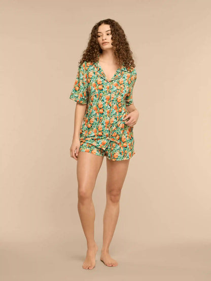 UltraModal™ Short Sleeve PJ Set - Women's | Feeling Peachy