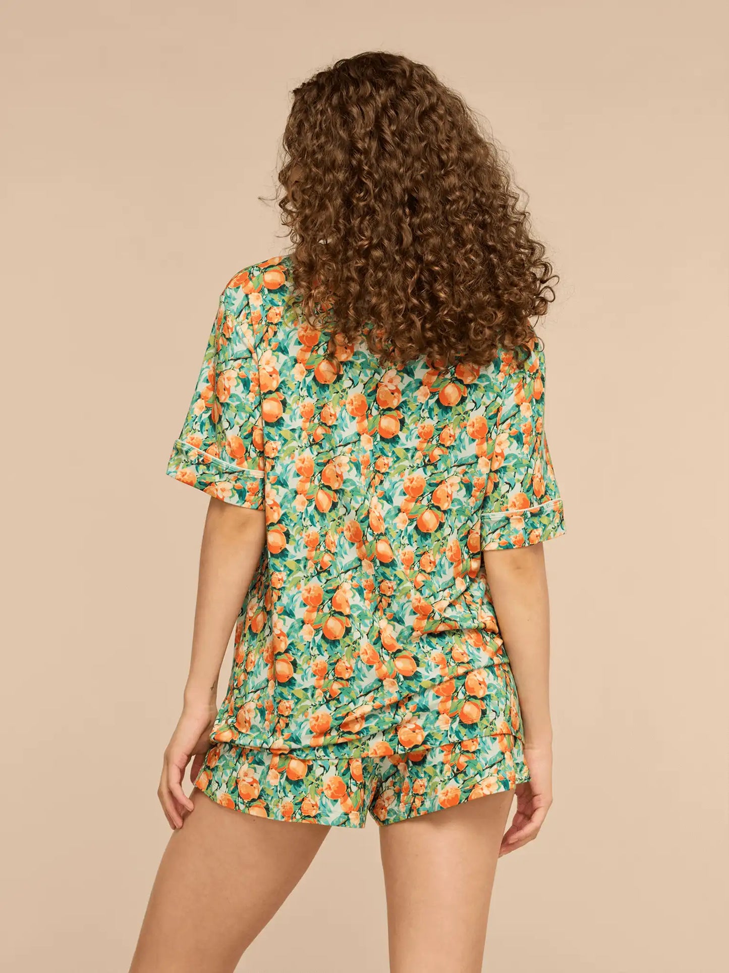 UltraModal™ Short Sleeve PJ Set - Women's | Feeling Peachy