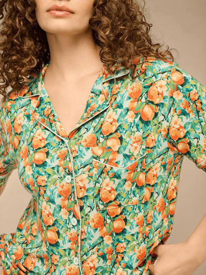 UltraModal™ Short Sleeve PJ Set - Women's | Feeling Peachy